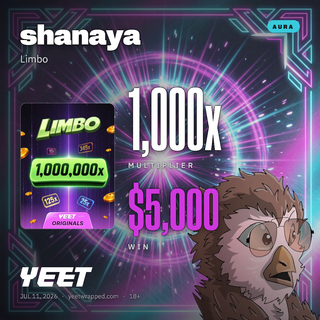 shanaya hit 1,000x on Limbo