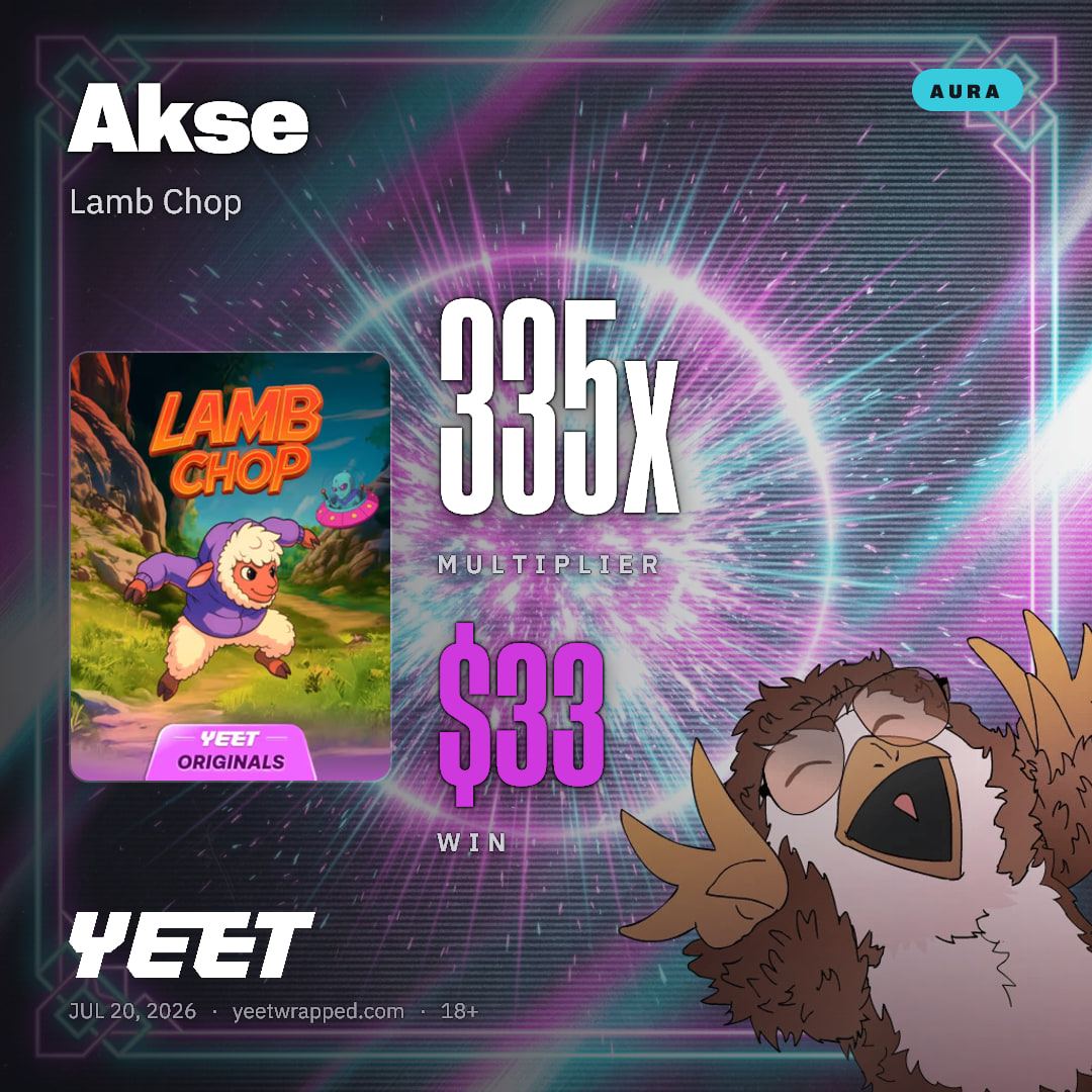 Akse hit 334.6x on Lamb Chop