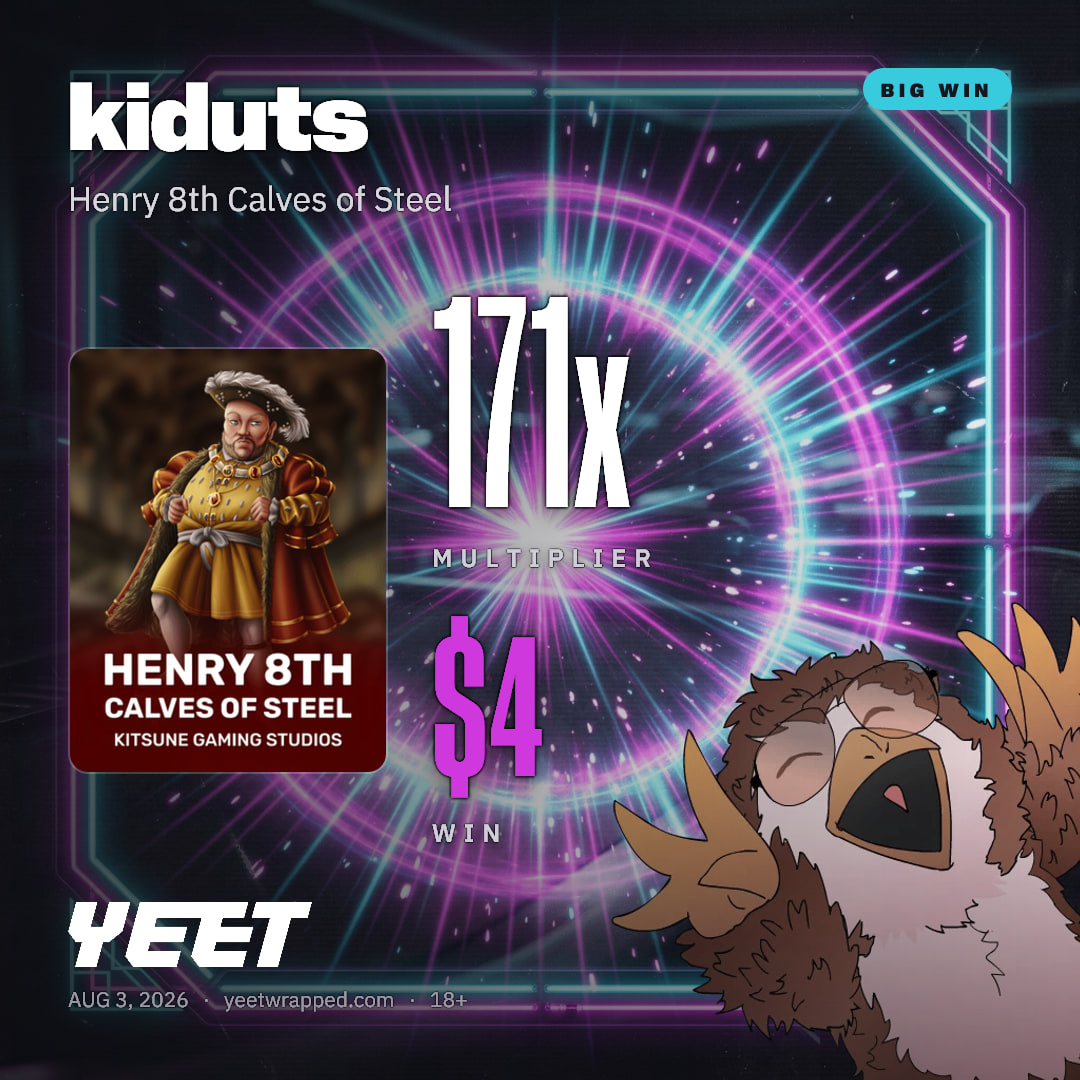 kiduts hit 170.8x on Henry 8th Calves of Steel