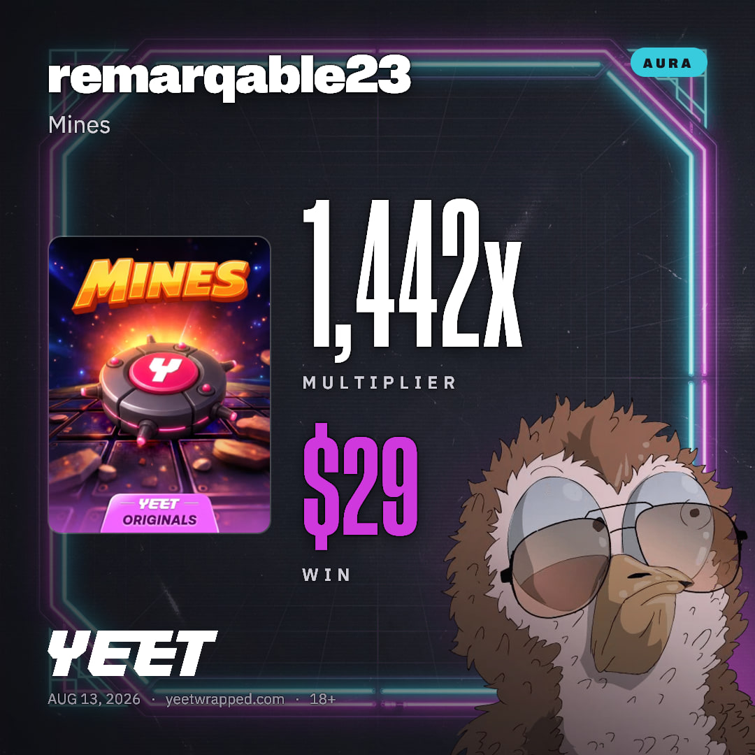 remarqable23 hit 1,442x on Mines