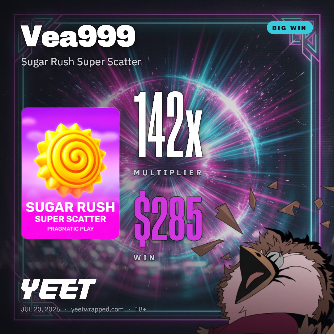 Vea999 hit 142.3x on Sugar Rush Super Scatter