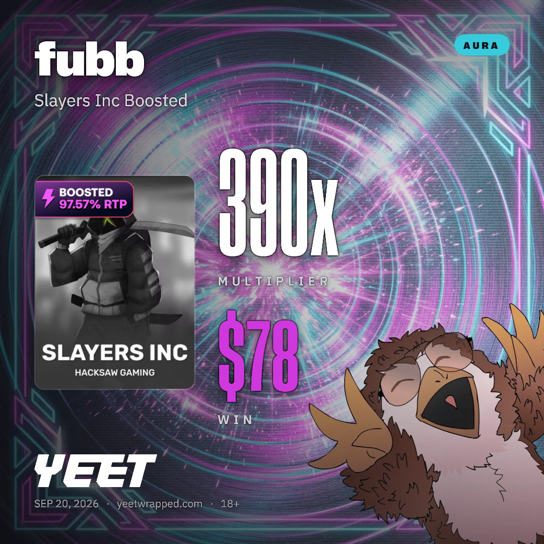 fubb hit 390x on Slayers Inc Boosted