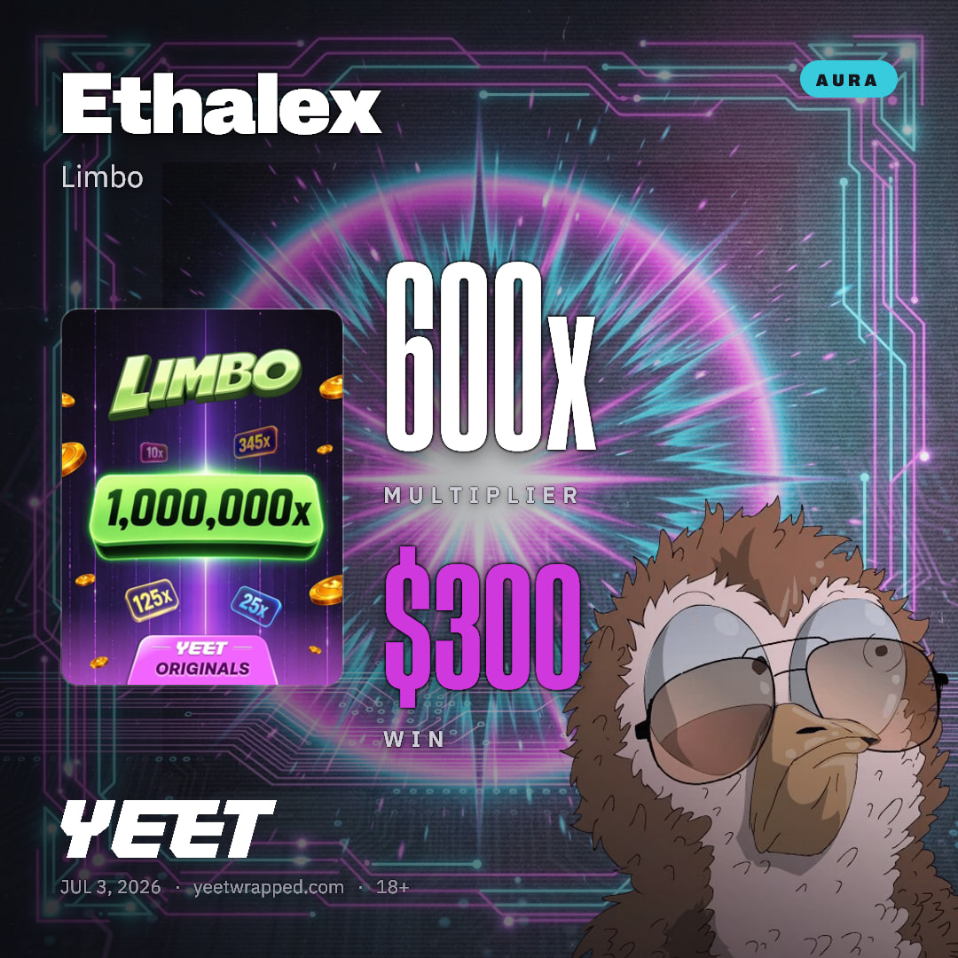 Ethalex hit 600x on Limbo