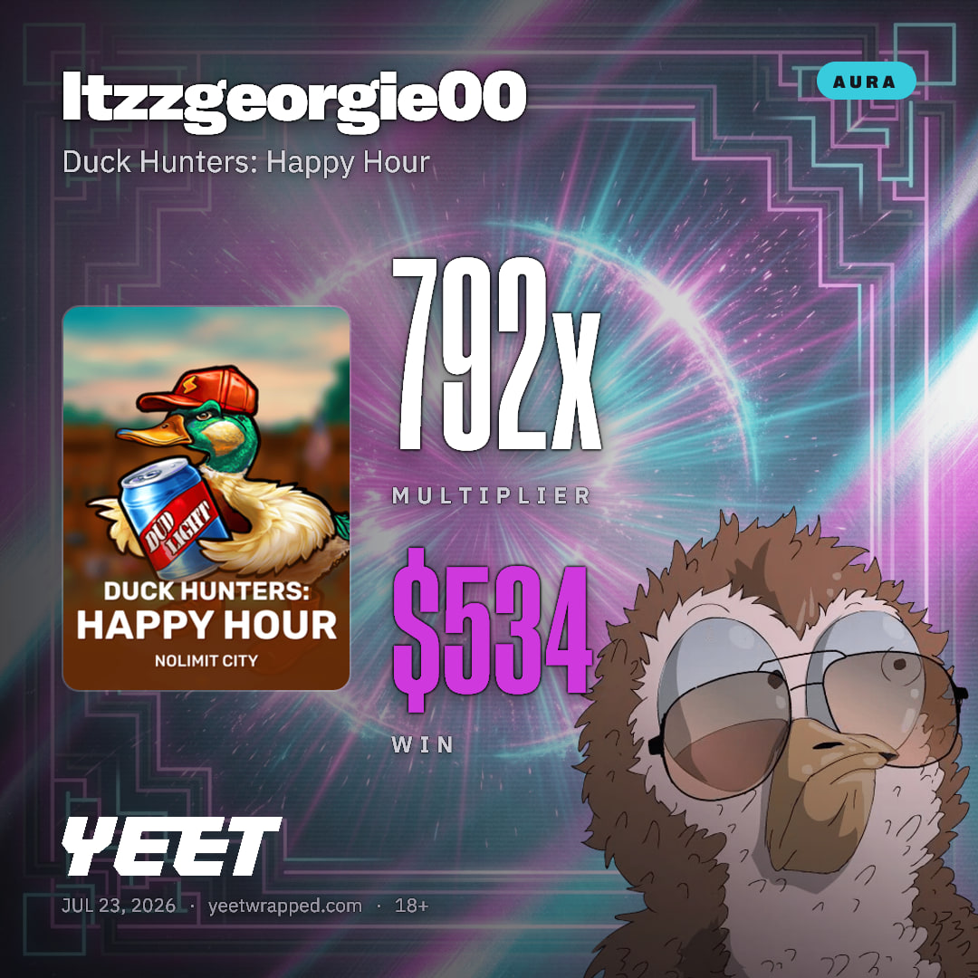 Itzzgeorgie00 hit 792.3x on Duck Hunters: Happy Hour