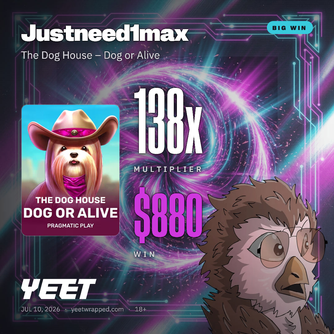 Justneed1max hit 138.4x on The Dog House – Dog or Alive