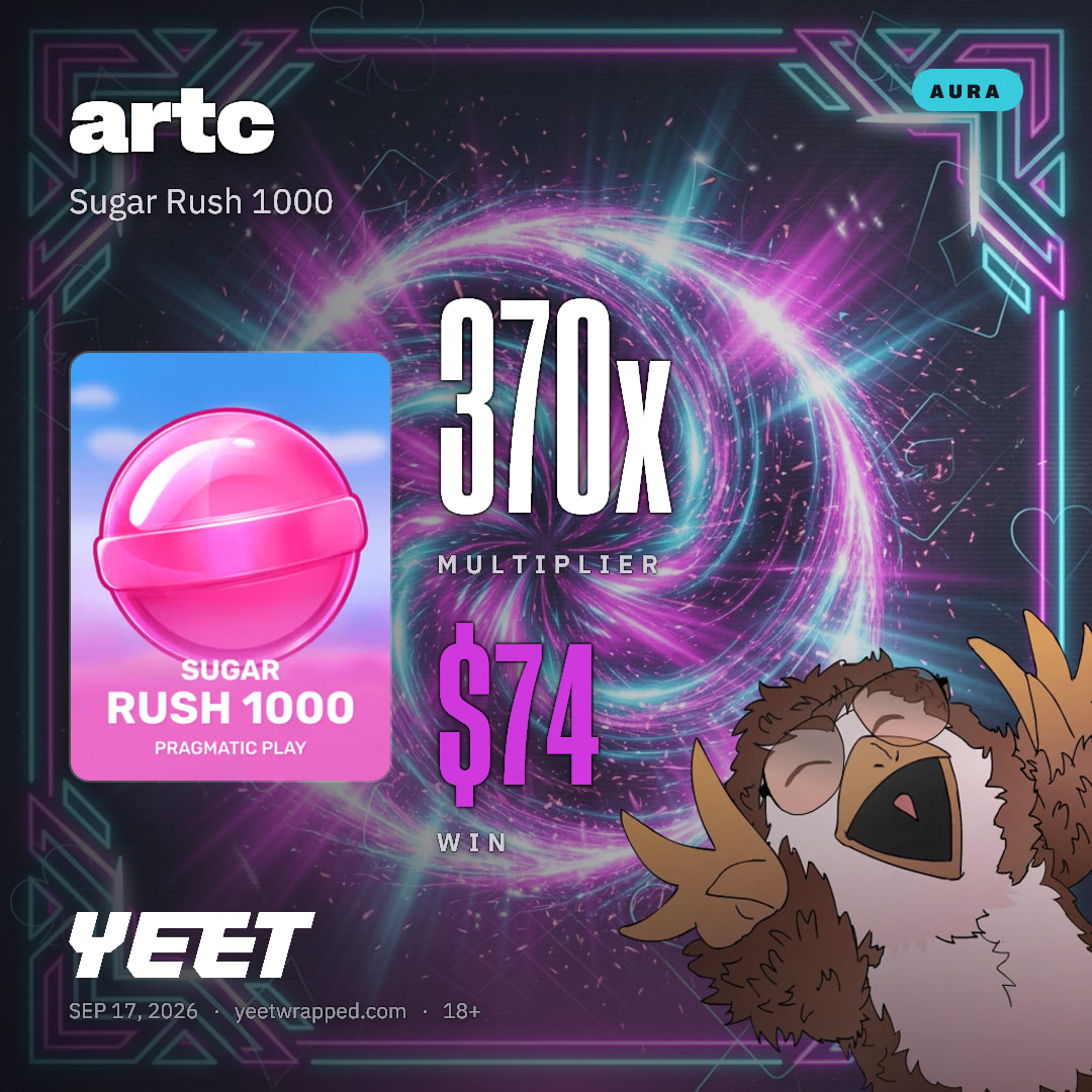 artc hit 370.1x on Sugar Rush 1000