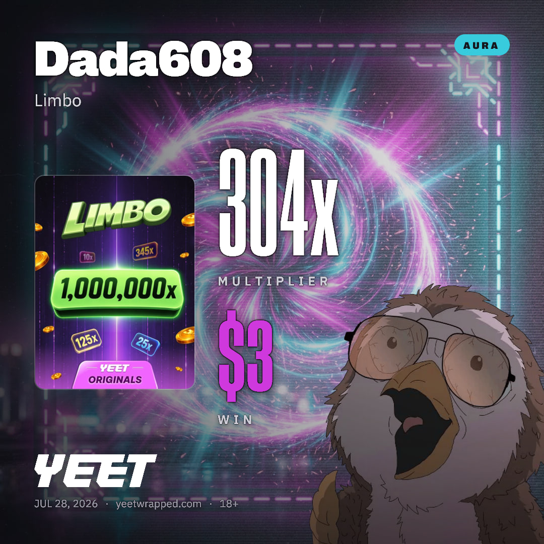 Dada608 hit 304x on Limbo
