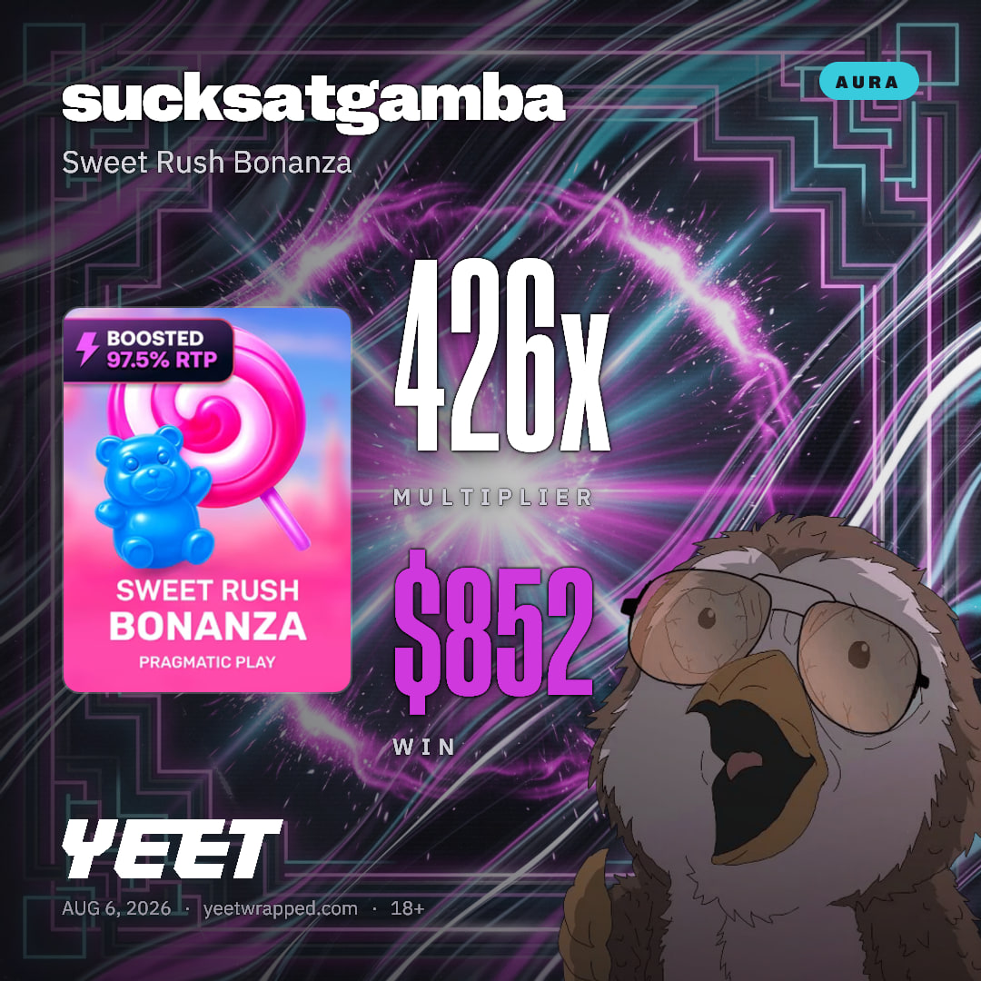 sucksatgamba hit 425.8x on Sweet Rush Bonanza
