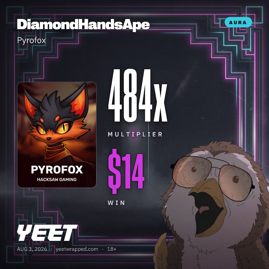 DiamondHandsApe hit 483.7x on Pyrofox