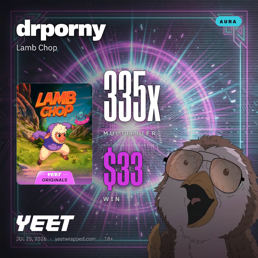 drporny hit 334.6x on Lamb Chop