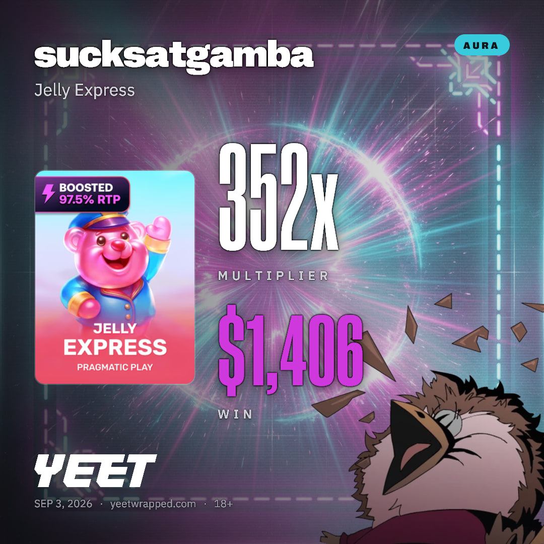 sucksatgamba hit 351.5x on Jelly Express