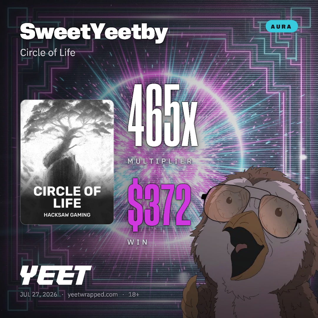 SweetYeetby hit 464.9x on Circle of Life