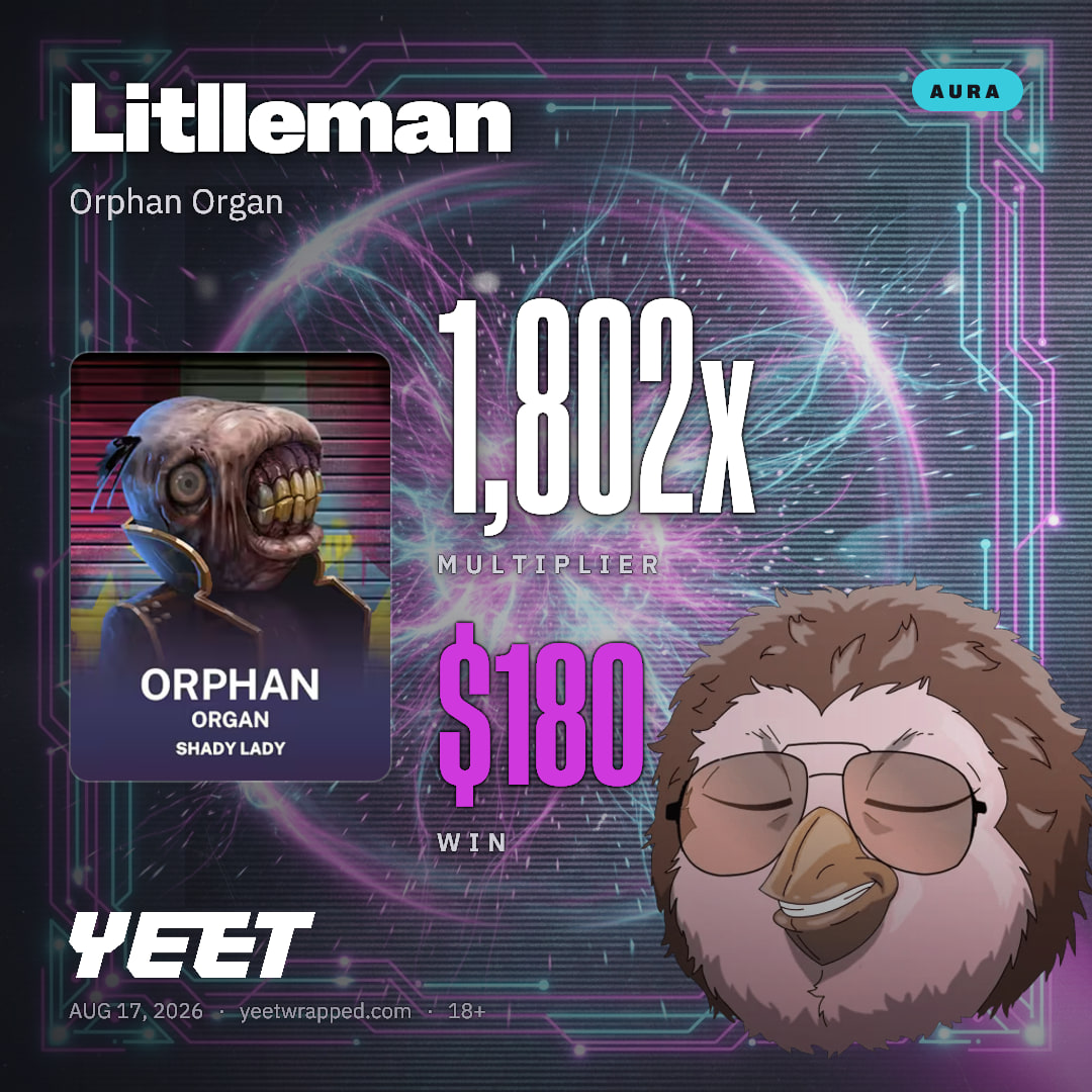 Litlleman hit 1,802x on Orphan Organ
