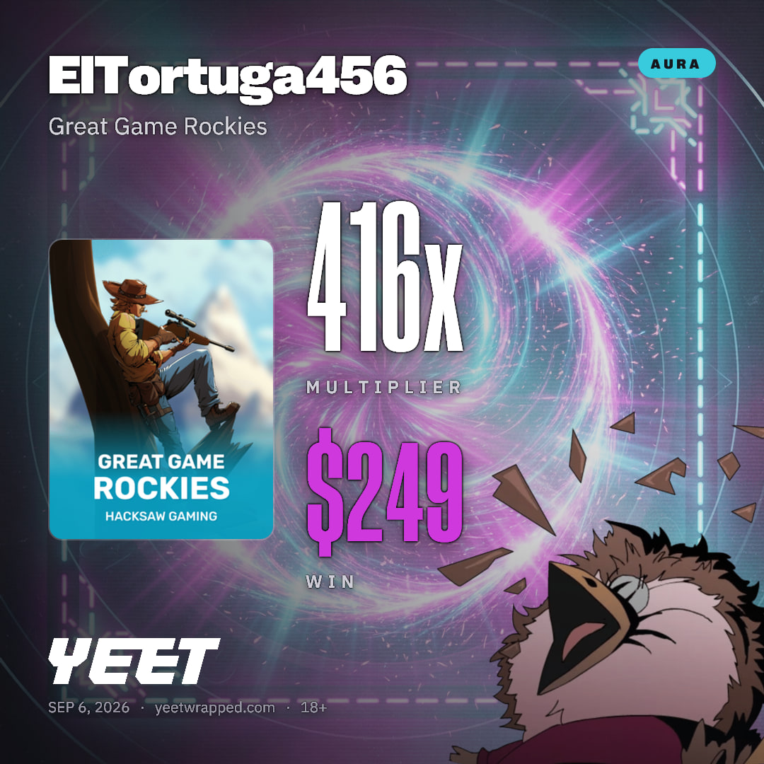 ElTortuga456 hit 415.8x on Great Game Rockies