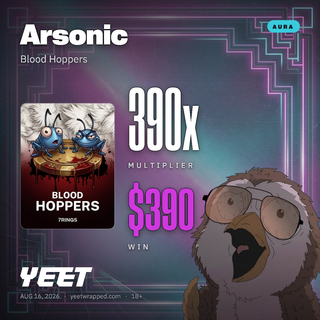 Arsonic hit 390x on Blood Hoppers