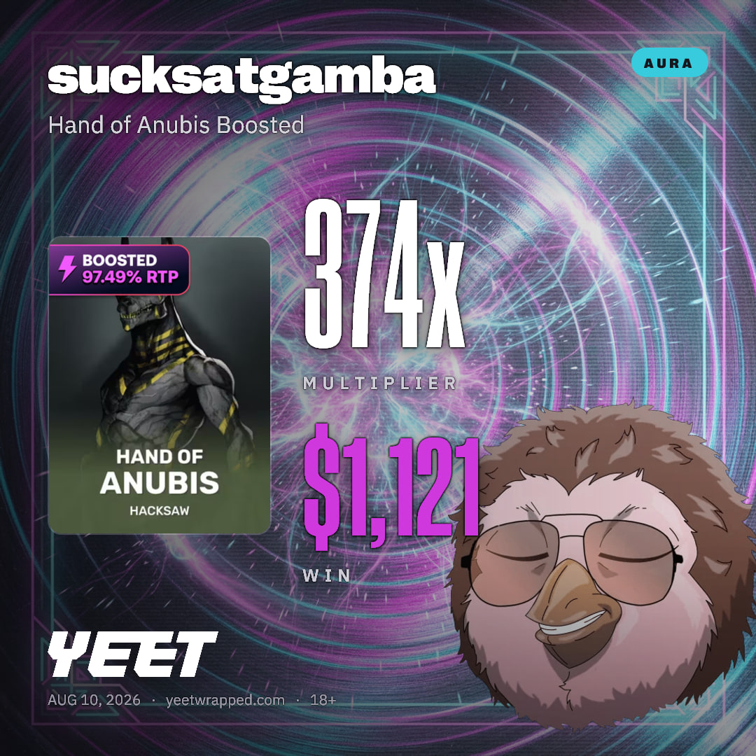 sucksatgamba hit 373.6x on Hand of Anubis Boosted