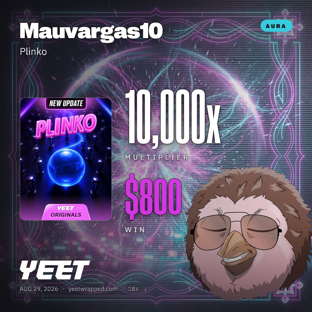 Mauvargas10 hit 10,000x on Plinko