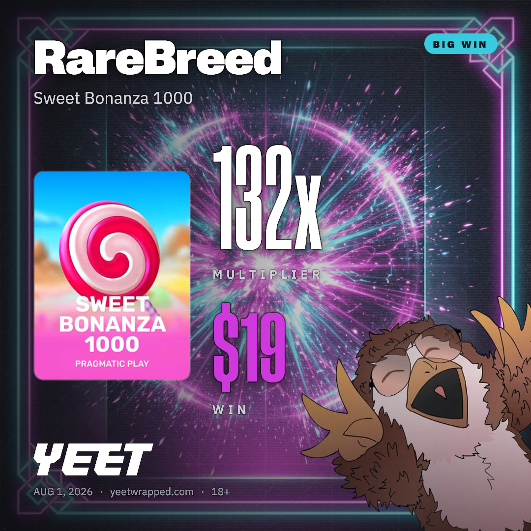 RareBreed hit 131.8x on Sweet Bonanza 1000