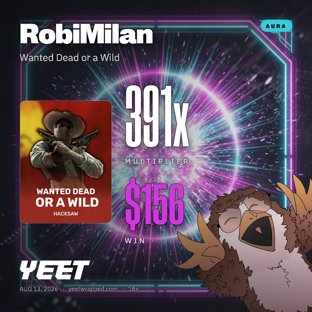RobiMilan hit 391.2x on Wanted Dead or a Wild