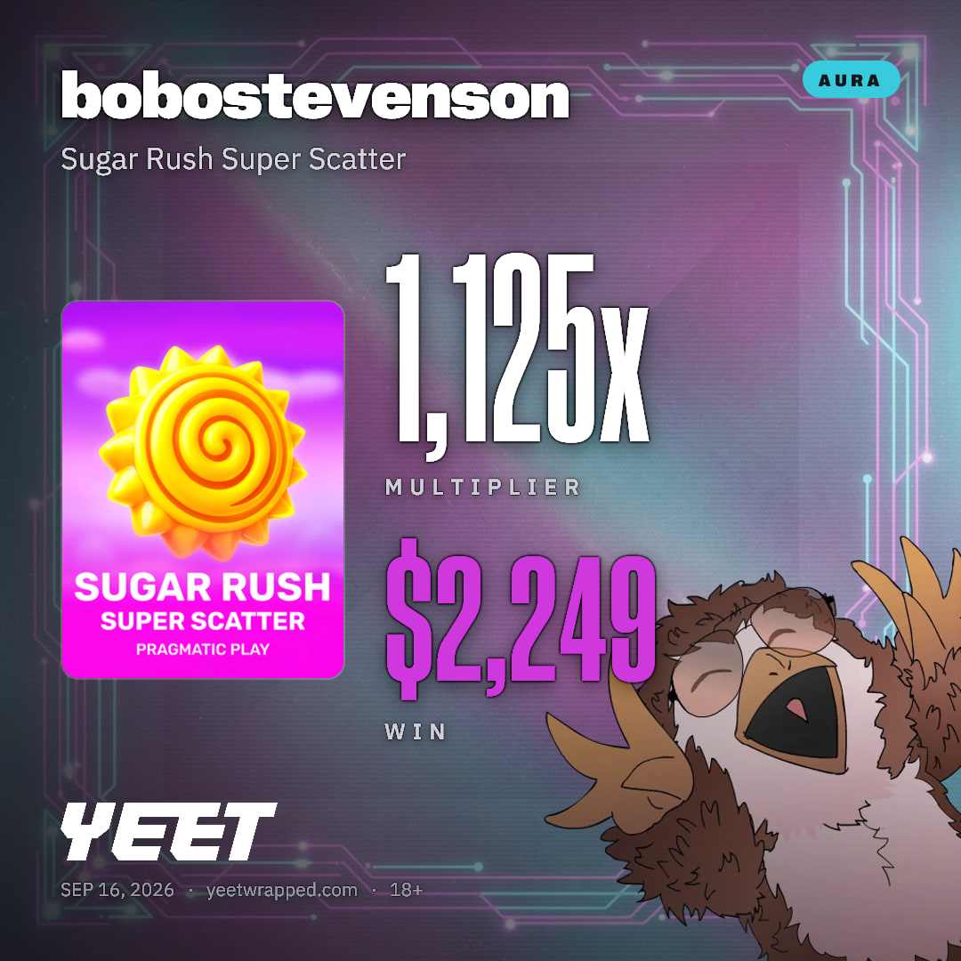 bobostevenson hit 1,125x on Sugar Rush Super Scatter
