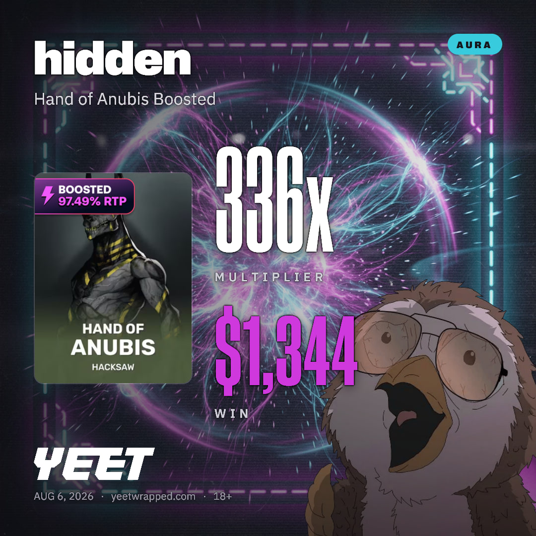 hidden hit 335.9x on Hand of Anubis Boosted