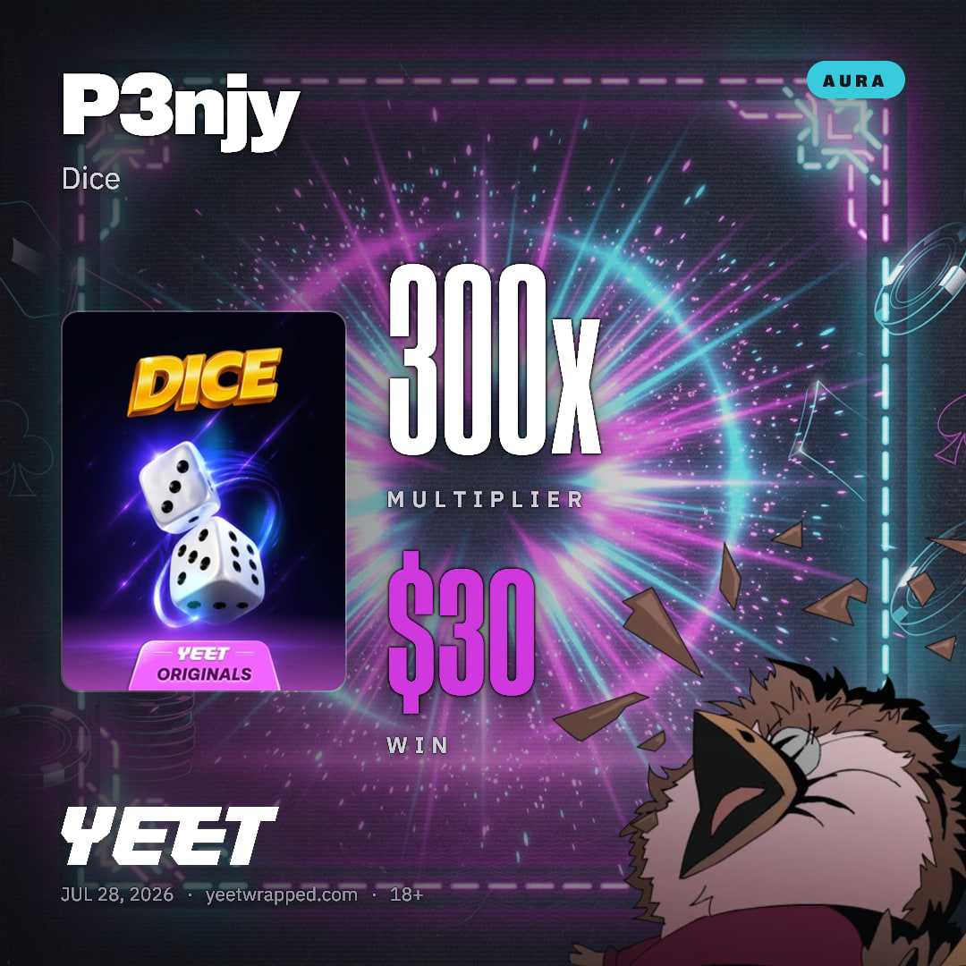 P3njy hit 300x on Dice