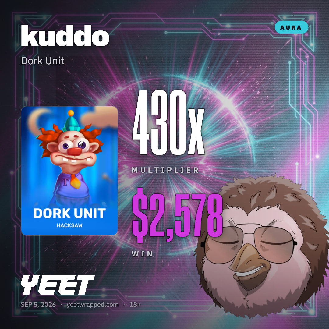 kuddo hit 429.7x on Dork Unit