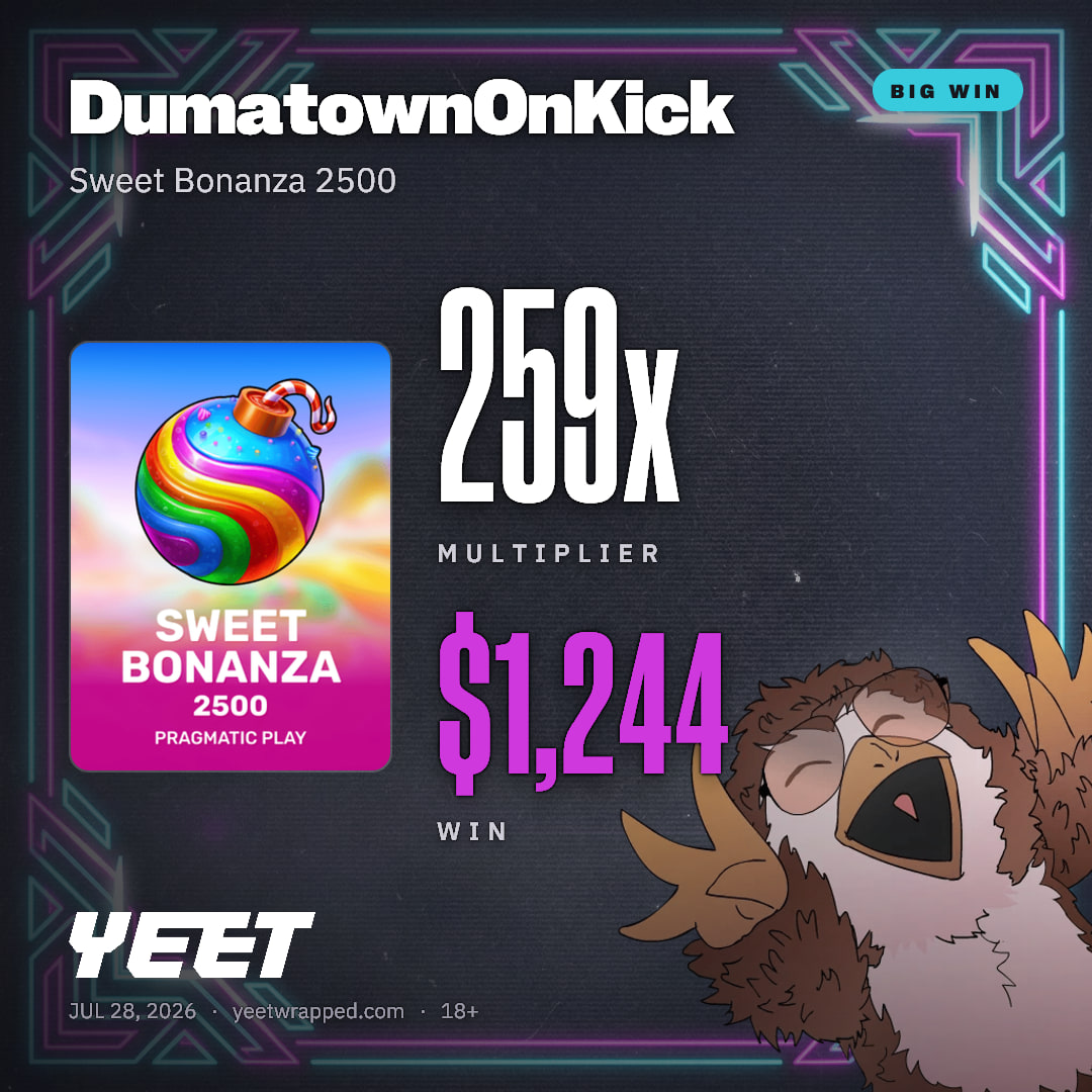 DumatownOnKick hit 259.1x on Sweet Bonanza 2500