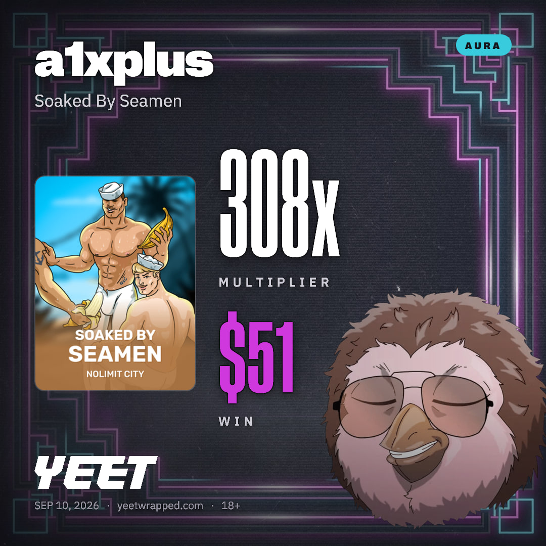 a1xplus hit 307.7x on Soaked By Seamen
