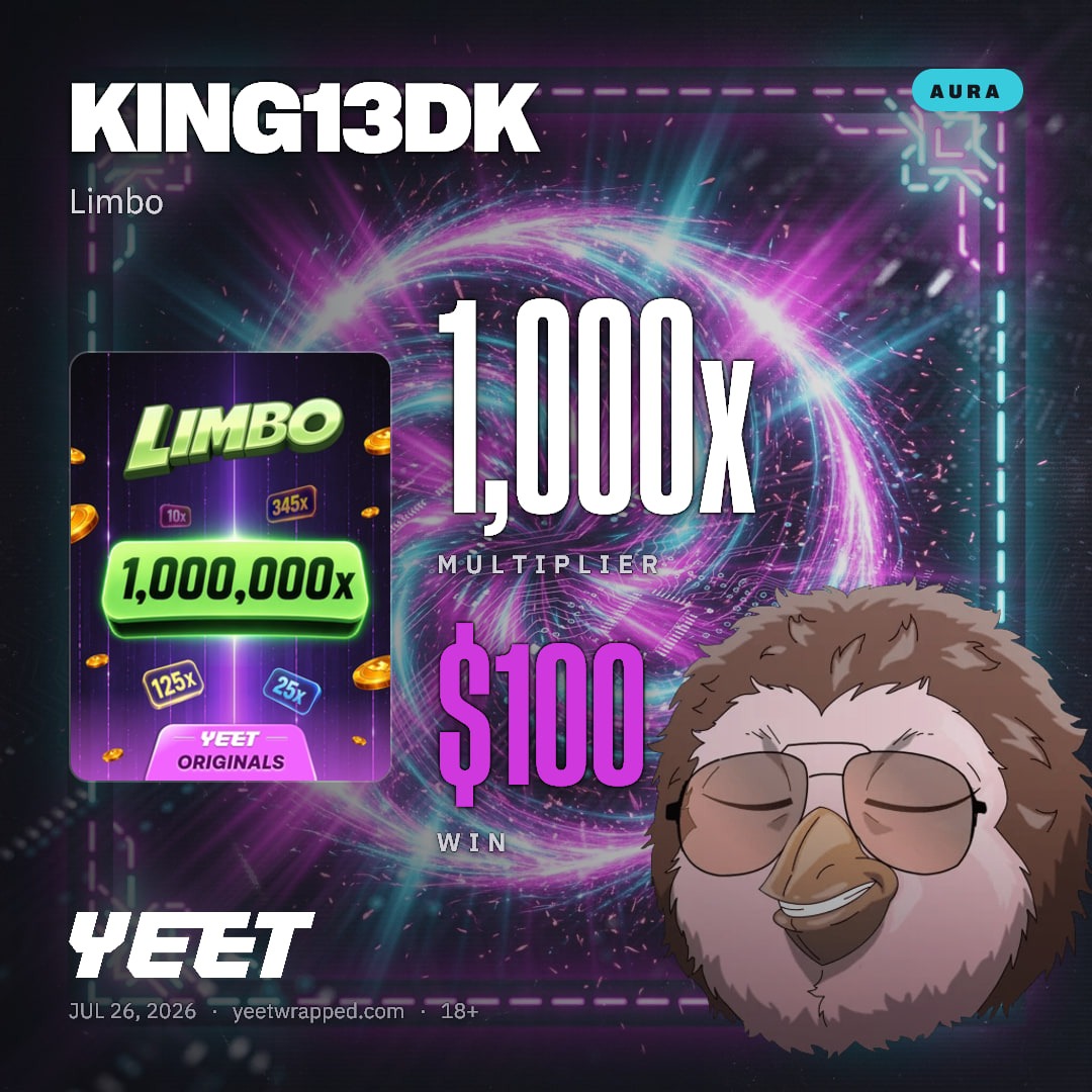 KING13DK hit 1,000x on Limbo