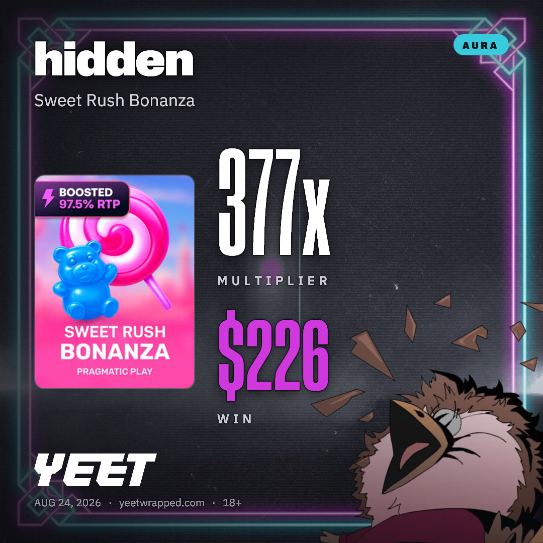hidden hit 376.5x on Sweet Rush Bonanza