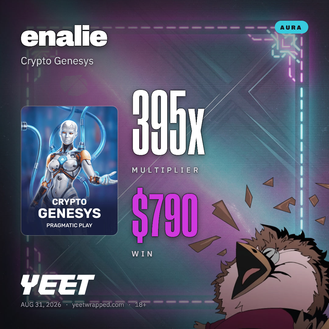 enalie hit 395x on Crypto Genesys