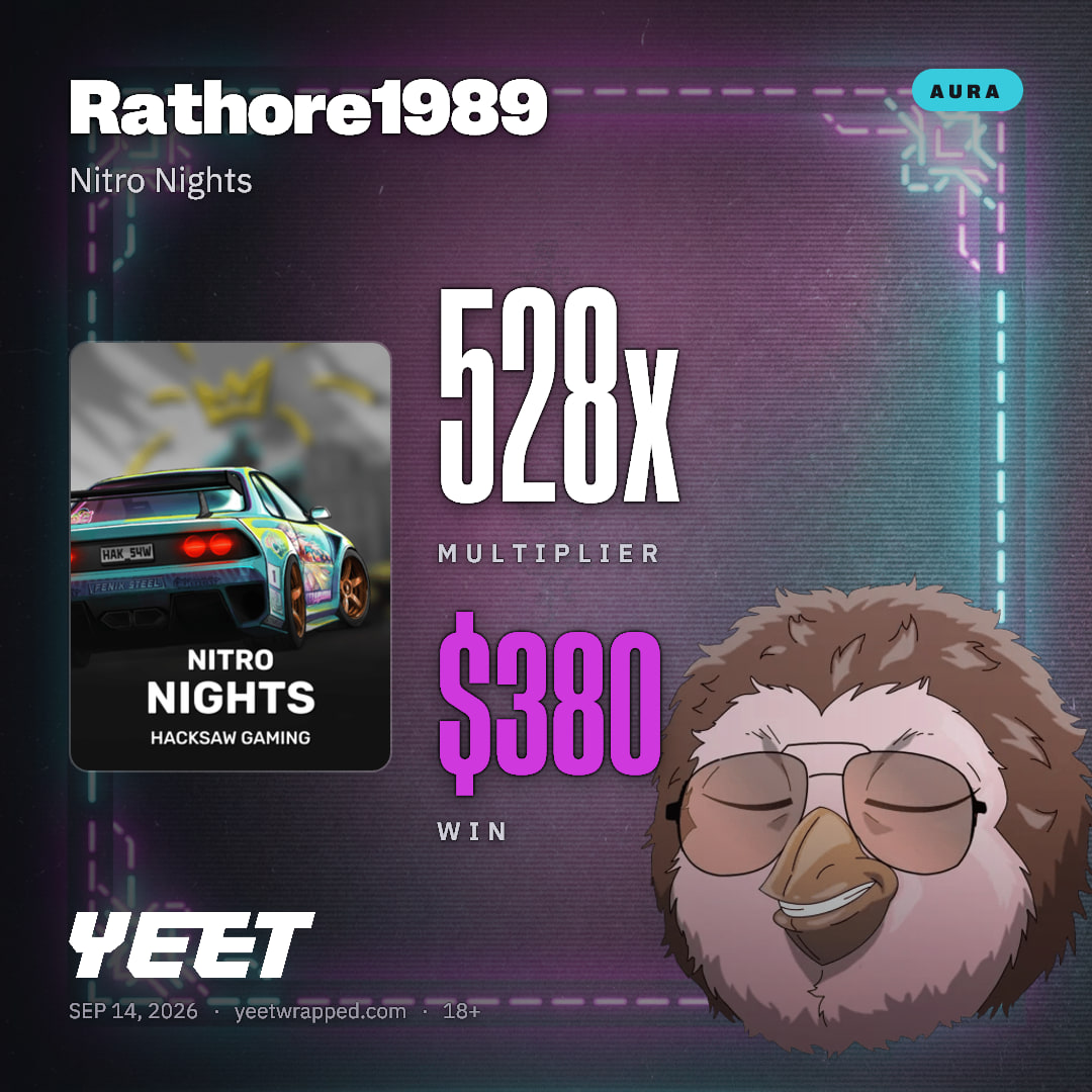 Rathore1989 hit 527.5x on Nitro Nights