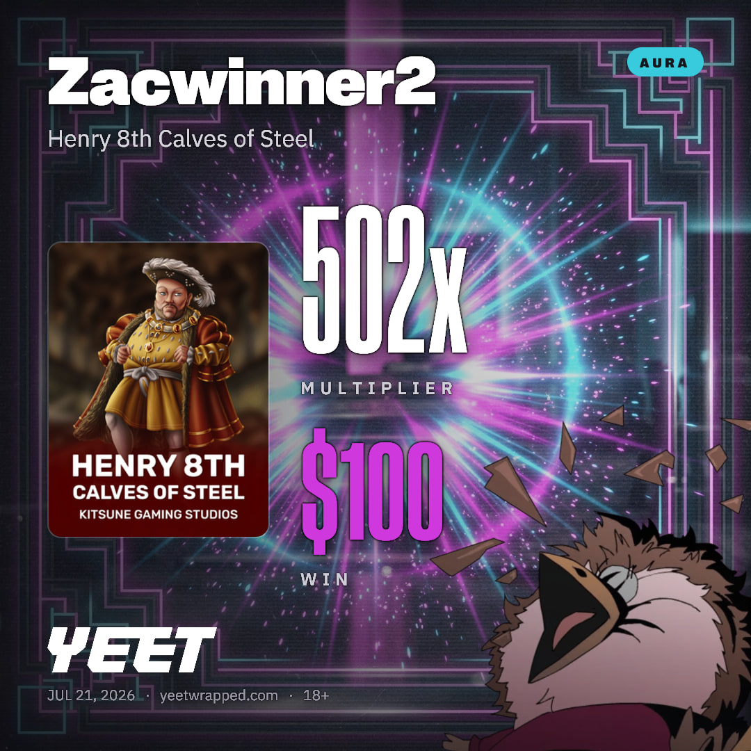 Zacwinner2 hit 502.2x on Henry 8th Calves of Steel
