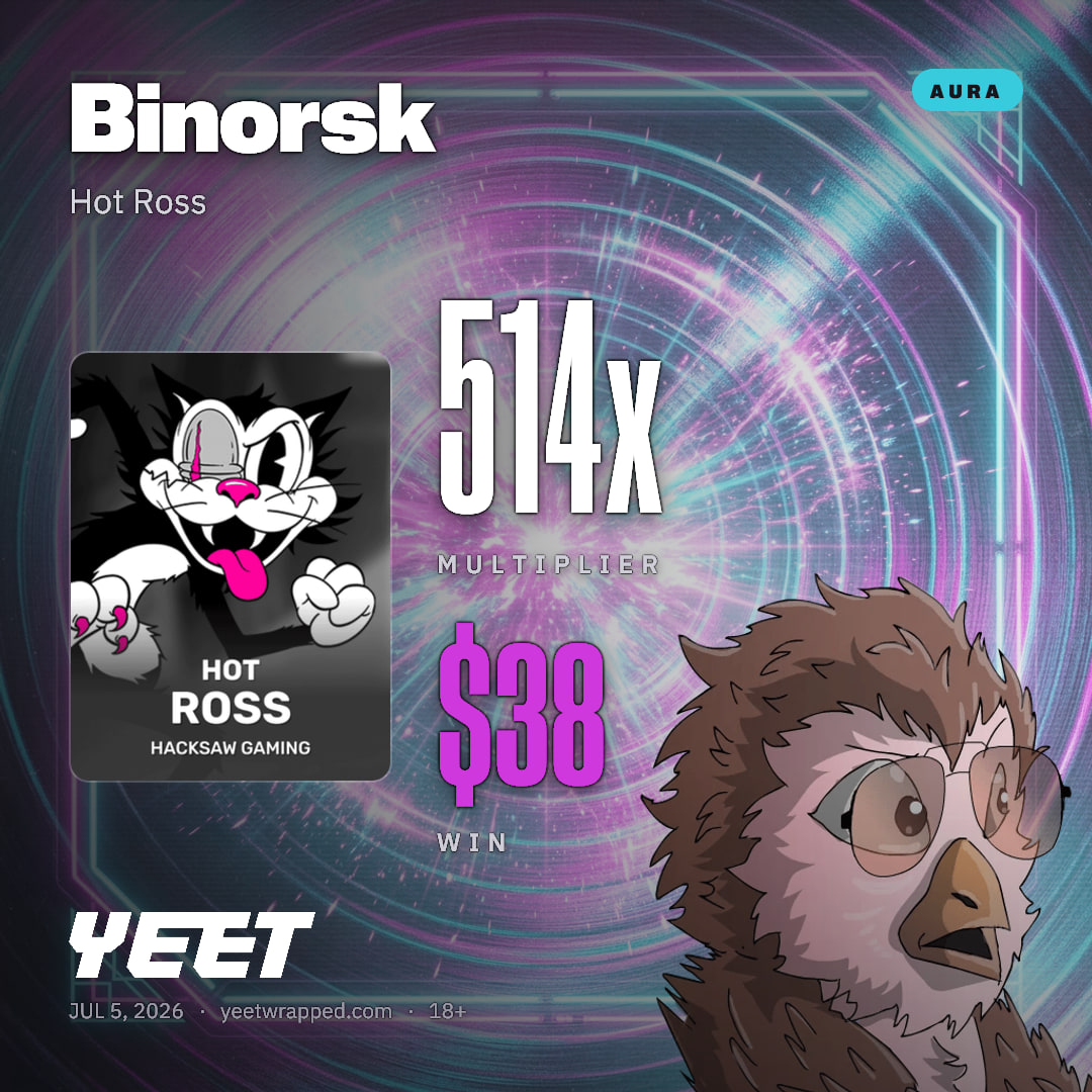 Binorsk hit 514x on Hot Ross