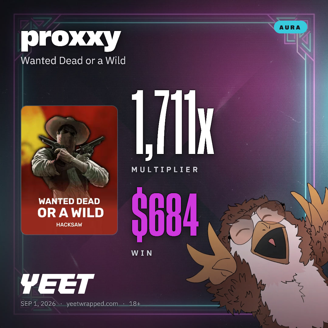 proxxy hit 1,711x on Wanted Dead or a Wild