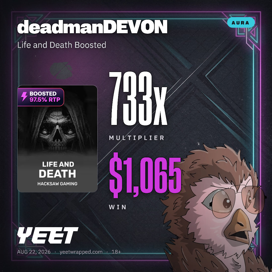 deadmanDEVON hit 733.1x on Life and Death Boosted
