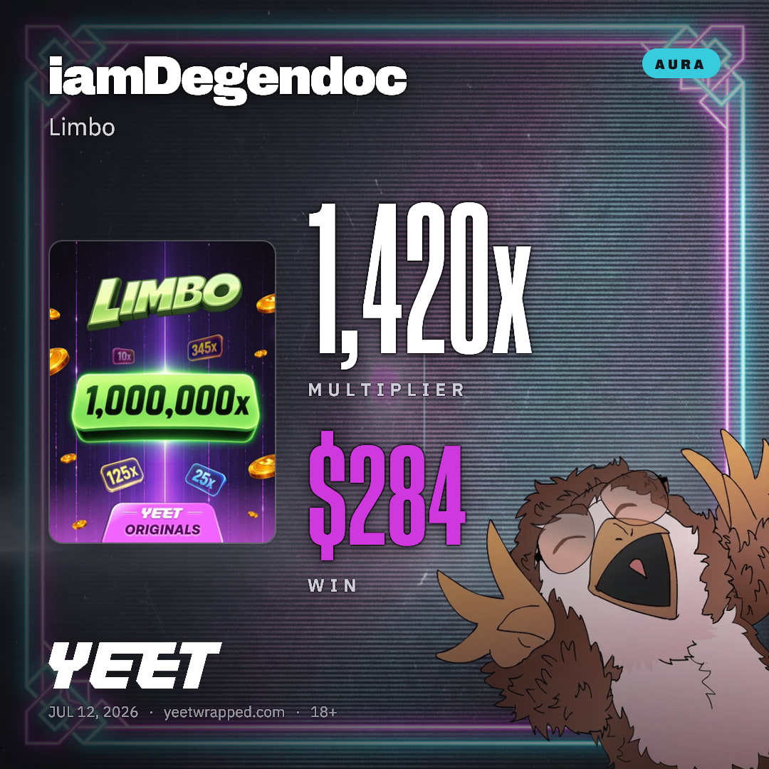 iamDegendoc hit 1,420x on Limbo