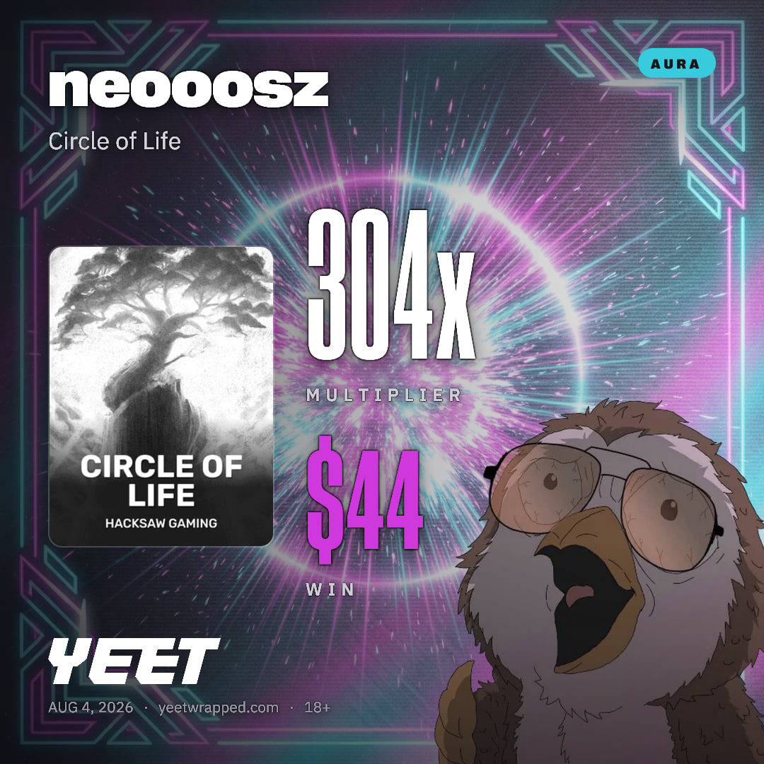 neooosz hit 304.1x on Circle of Life