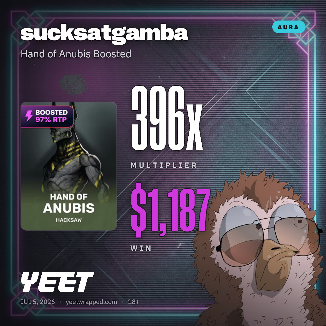 sucksatgamba hit 395.5x on Hand of Anubis Boosted