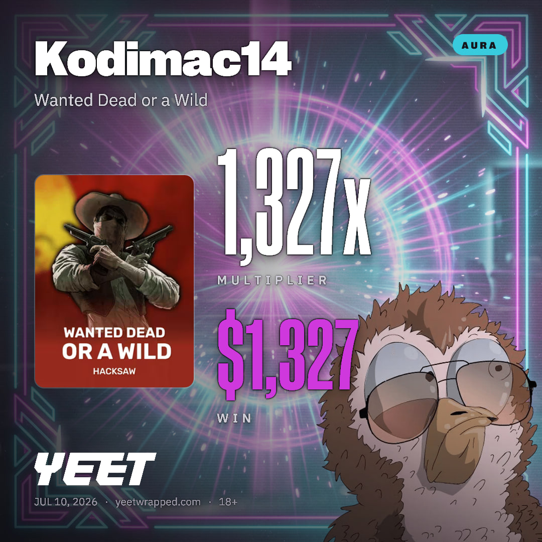 Kodimac14 hit 1,327x on Wanted Dead or a Wild