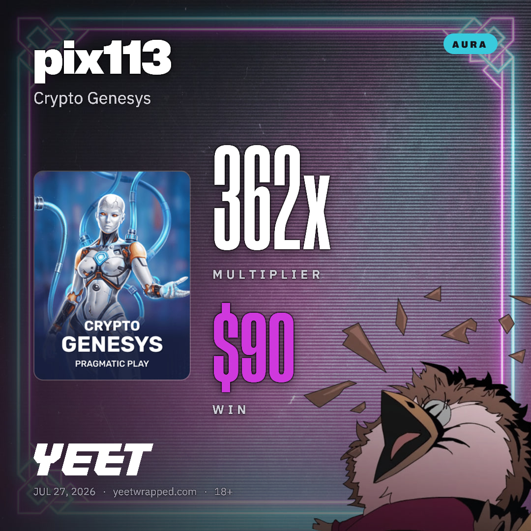 pix113 hit 361.9x on Crypto Genesys