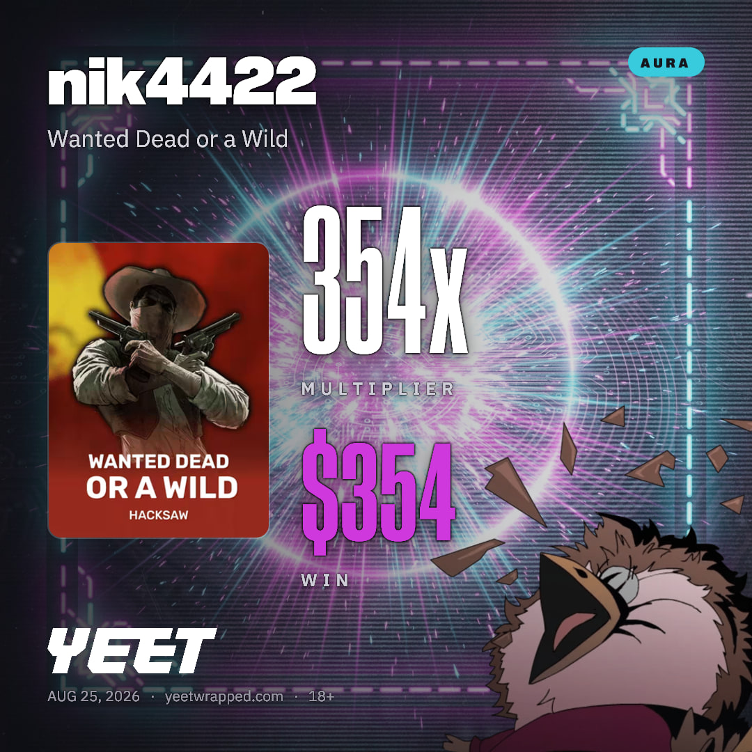 nik4422 hit 353.6x on Wanted Dead or a Wild