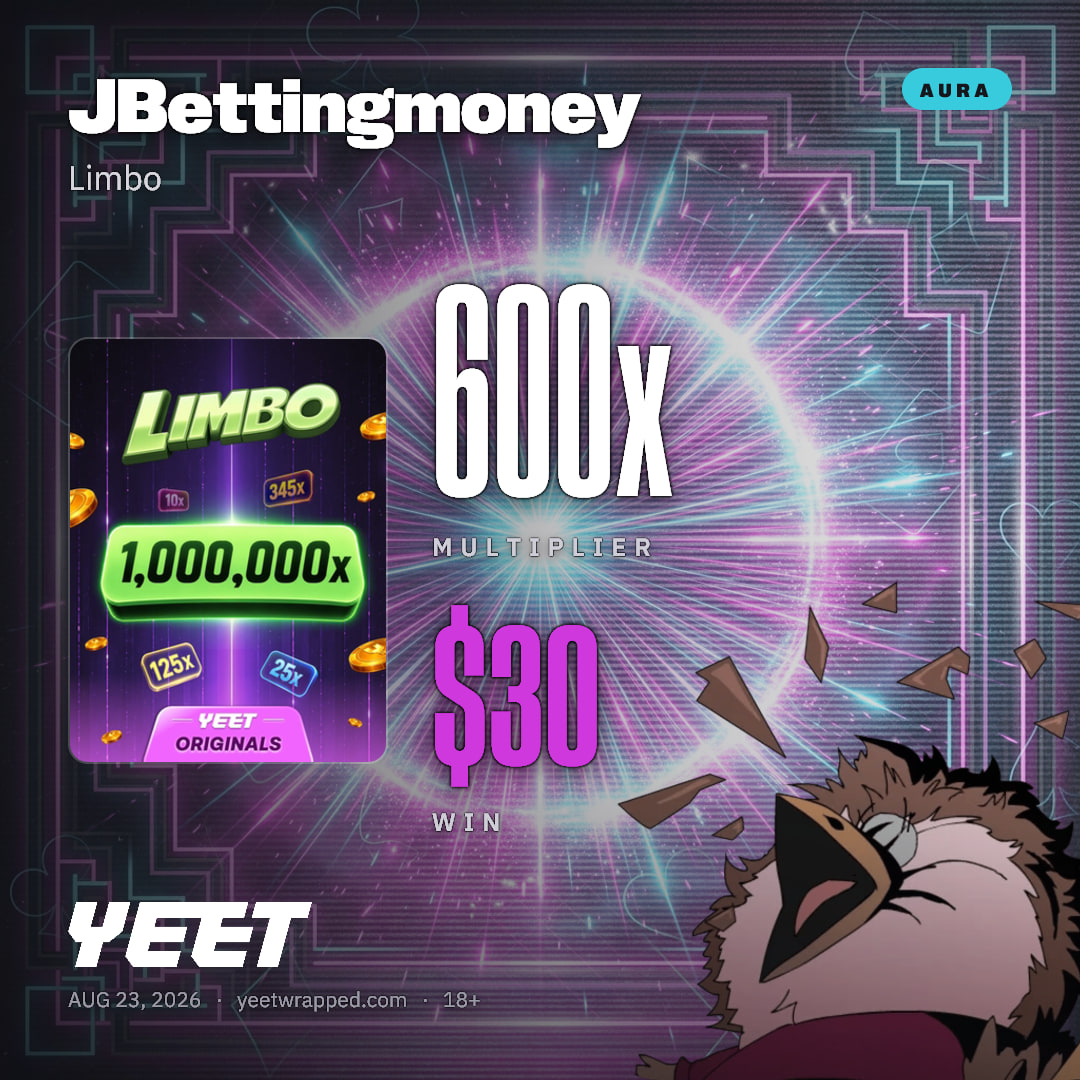 JBettingmoney hit 600x on Limbo