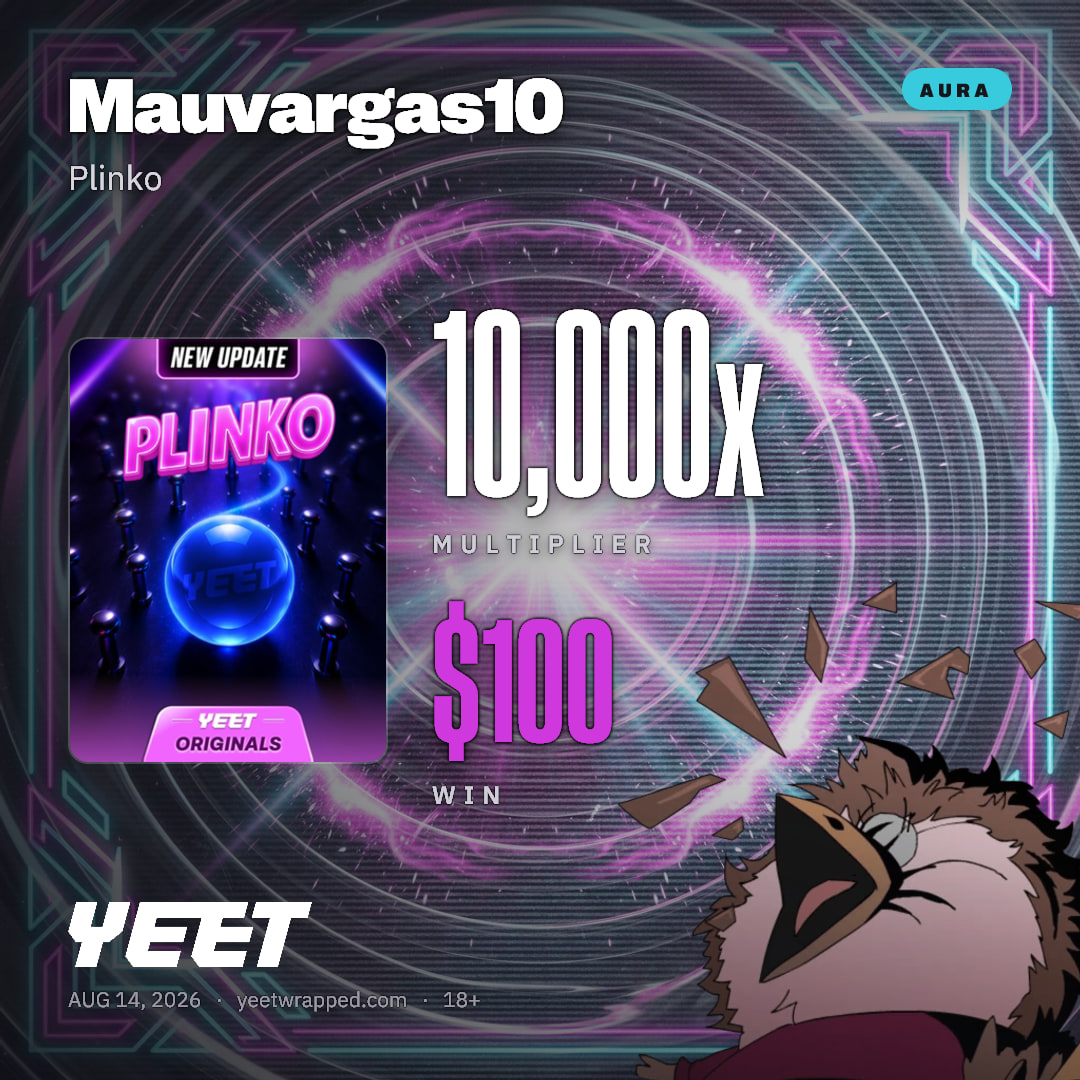 Mauvargas10 hit 10,000x on Plinko