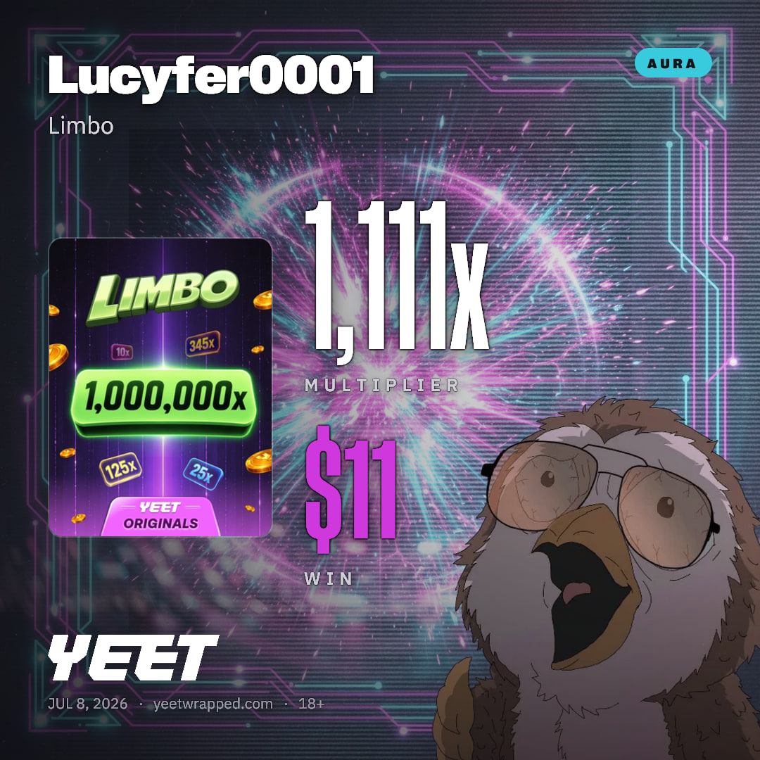 Lucyfer0001 hit 1,111x on Limbo