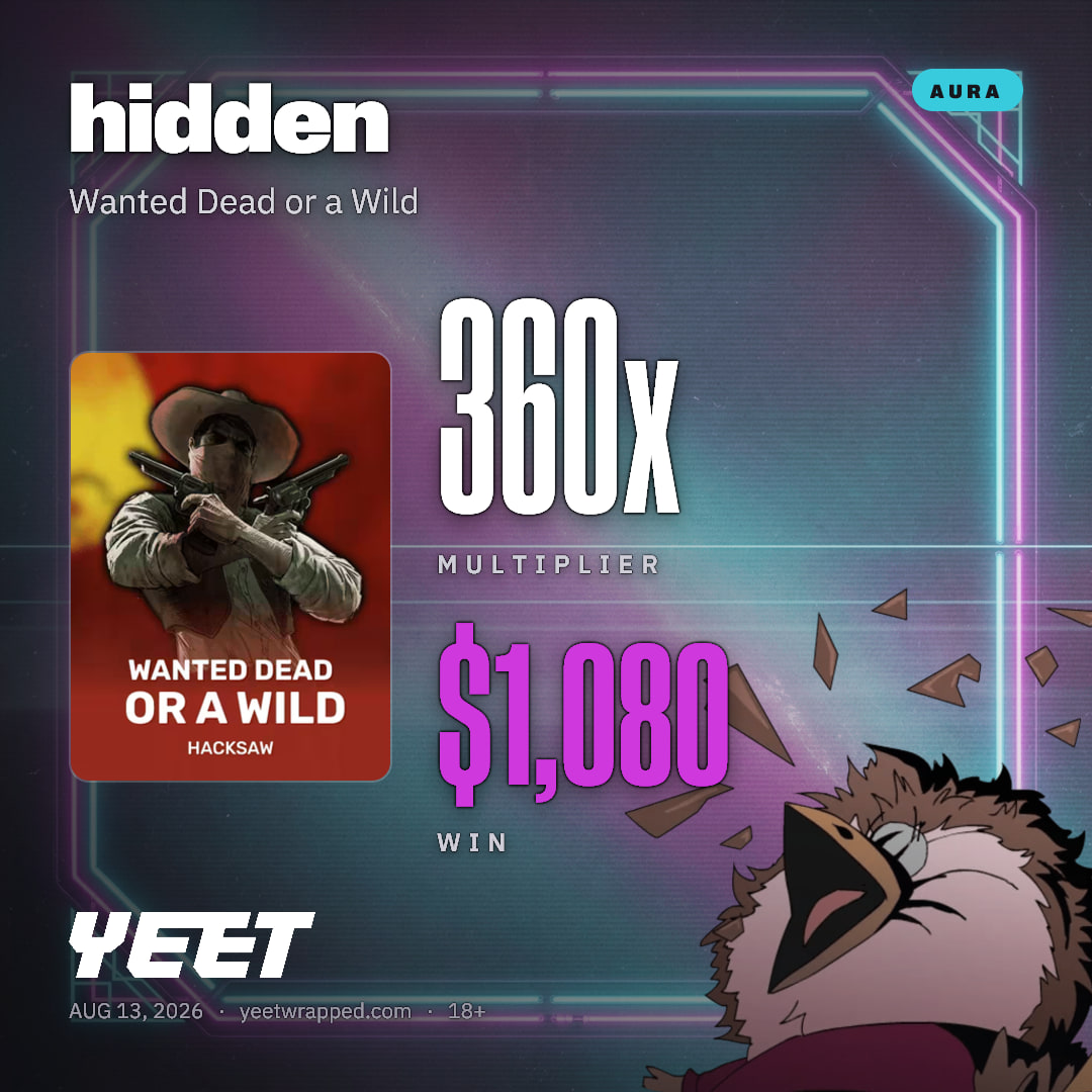 hidden hit 360x on Wanted Dead or a Wild