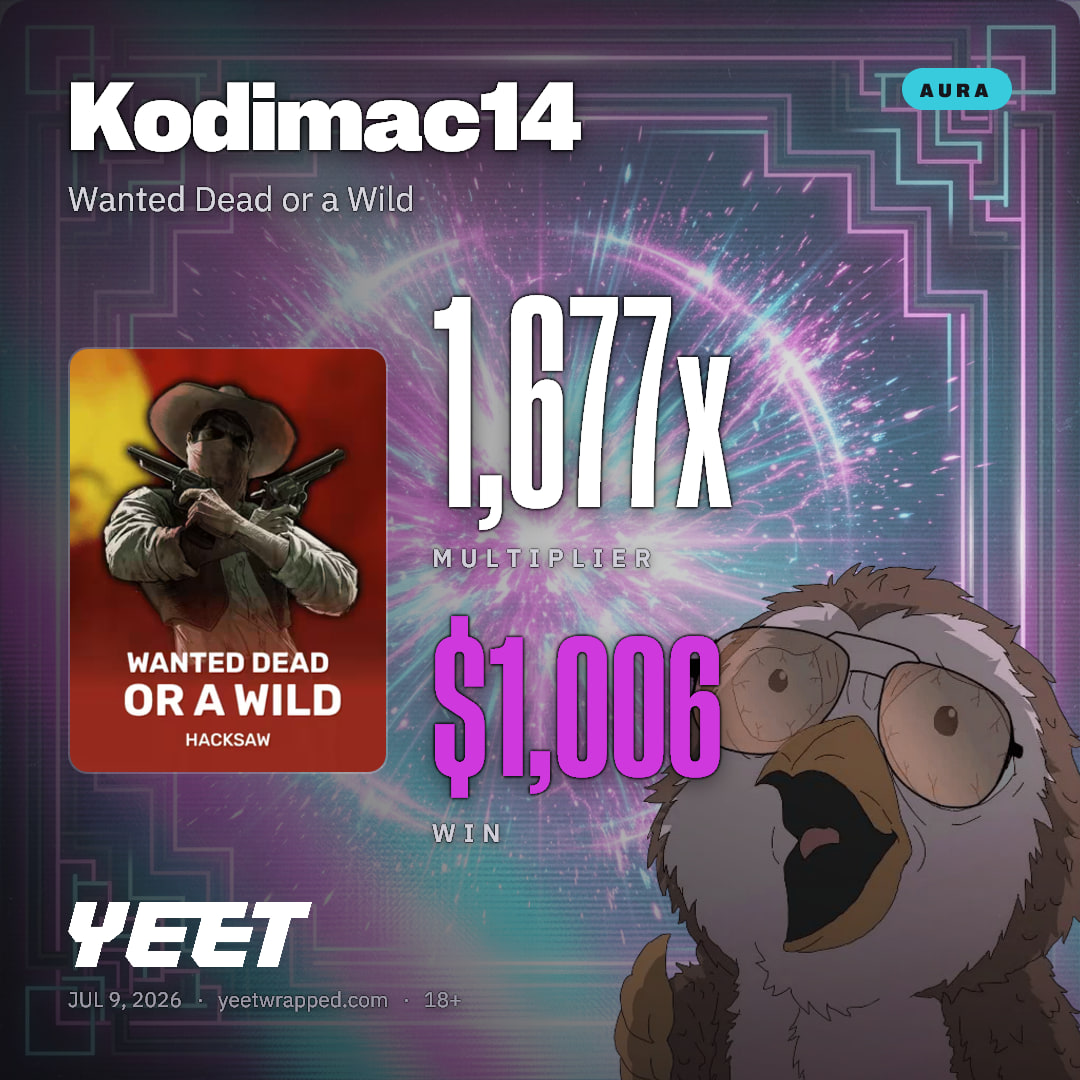 Kodimac14 hit 1,677x on Wanted Dead or a Wild