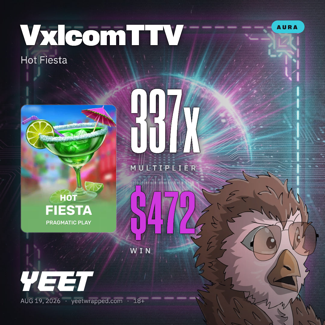 VxlcomTTV hit 337.3x on Hot Fiesta