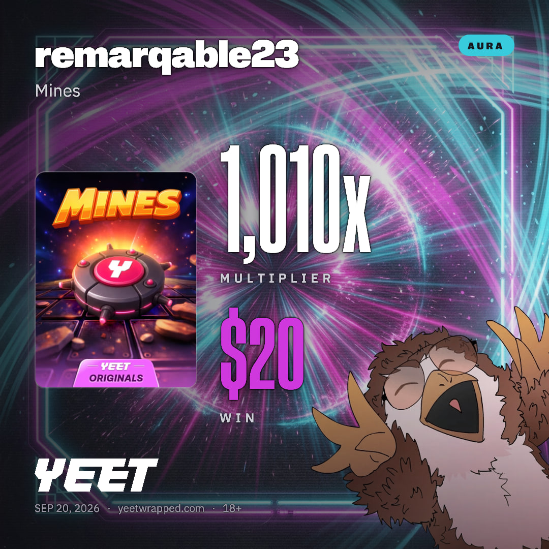 remarqable23 hit 1,010x on Mines